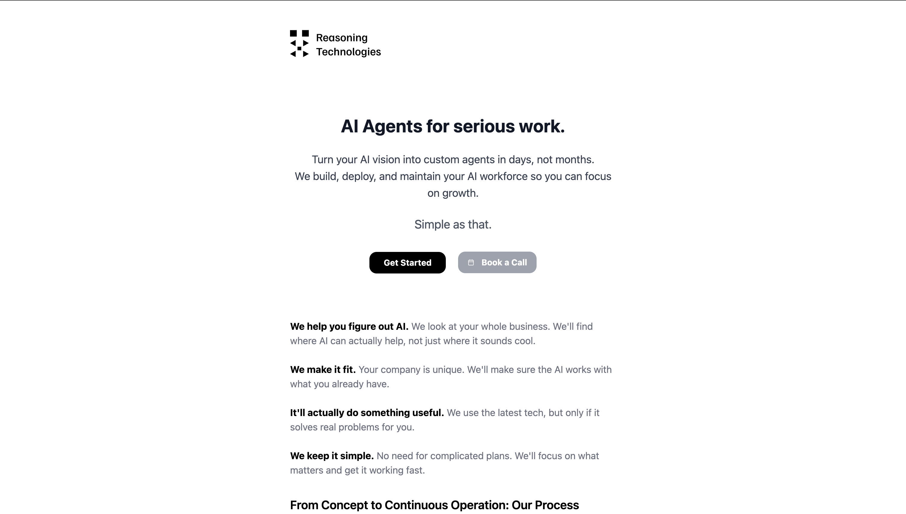 Reasoning Technologies